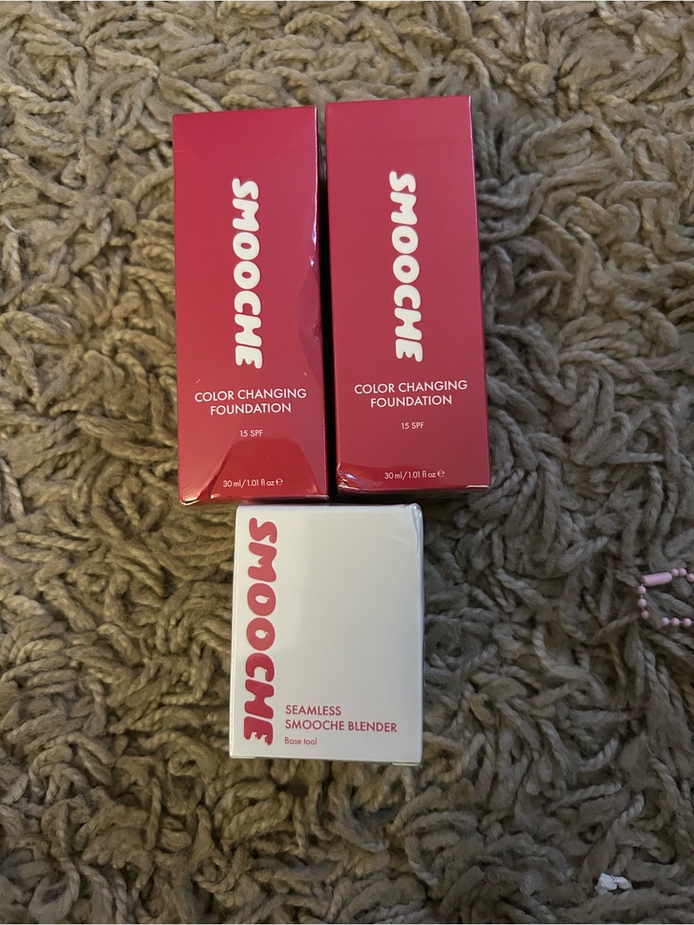 Smooche- Color Changing Foundation & Seamless Blender - Pink & White 2 pack